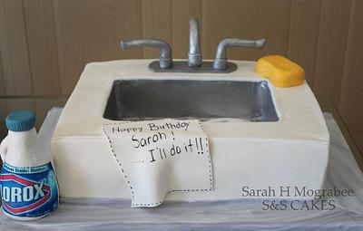 Everything but the kitchen sink! - Cake by Sarah H Mograbee