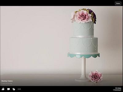 Two tier Victorian cake  - Cake by Bubbly_Cakes
