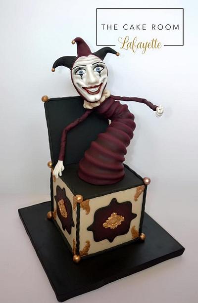 The Jack in the Box - Cake by Kayla Trahan