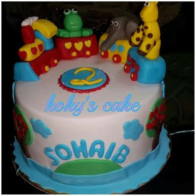2nd birthday cake - Cake by AsmaaNabeel