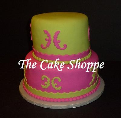 Scrolls cake - Cake by THE CAKE SHOPPE