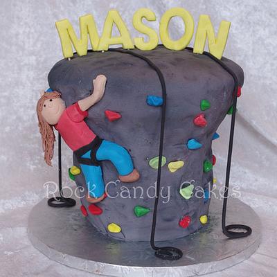 Rock Wall - Cake by Rock Candy Cakes