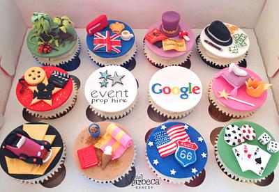 Mixed Theme Cupcakes - Cake by The Marbeca Bakery