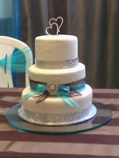 wedding cake  - Cake by Your Dreaming Cake