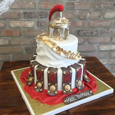 Roman Themed Cake - Cake by Leo Sciancalepore