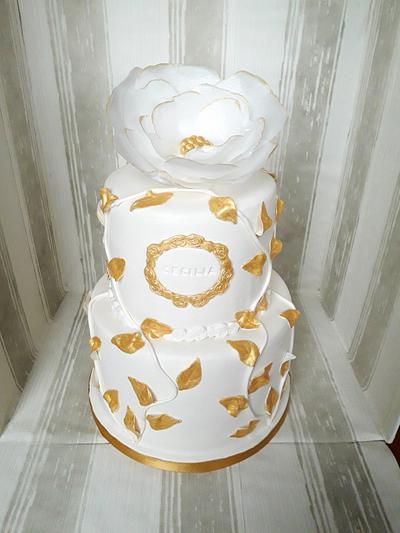 Flower cake - Cake by Milena