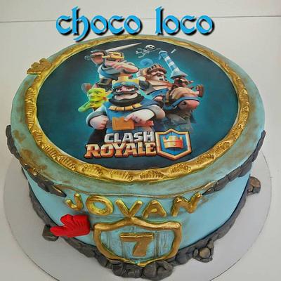 Clash Royale - Decorated Cake by Tortolandia - CakesDecor