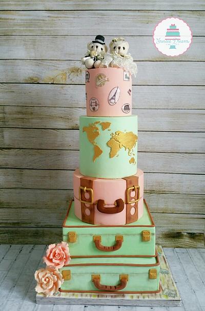 Travel Love-Bears ♡ - Cake by Frosted Dreams 