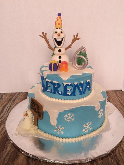 Frozen cake - Cake by Emsspecialtydesserts