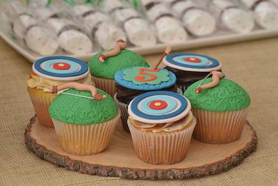 Brave Cupcakes! - Cake by Monika Moreno