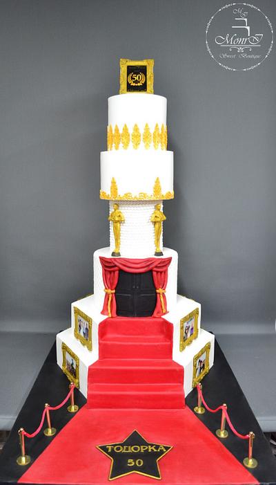Hollywood Oscar Jubilee Cake - Cake by Mina Avramova