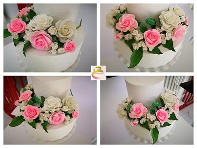 Only flowers - Cake by Ruth - Gatoandcake