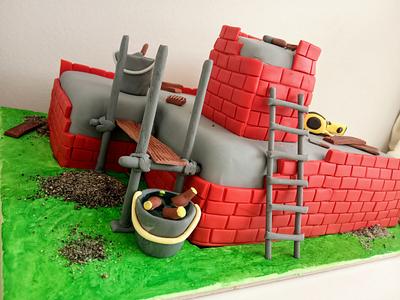 Builder cake - Cake by LanaLand