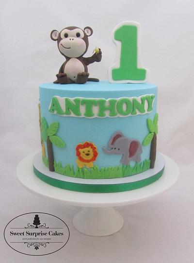 Cheeky Monkey and Friends - Cake by Rose, Sweet Surprise Cakes