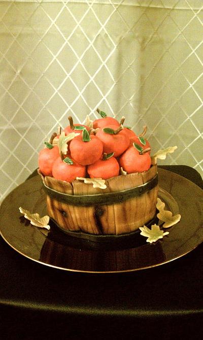 Barrel of Apples - Cake by Mimi's Sweet Shoppe Amanda Burgess