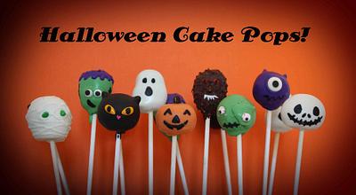 Halloween Cake Pops - Cake by Kate