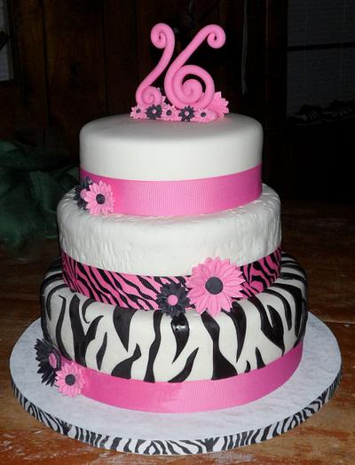 Zebra cake - Cake by Shannon