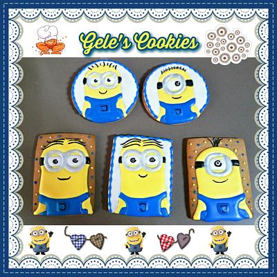 Minion Party - Cake by Gele's Cookies