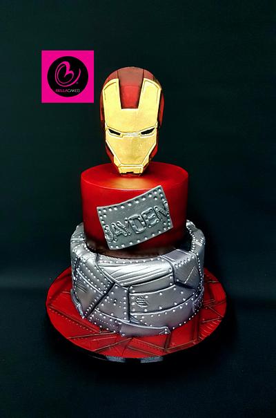 Iron man cake - Cake by Bella Cakes