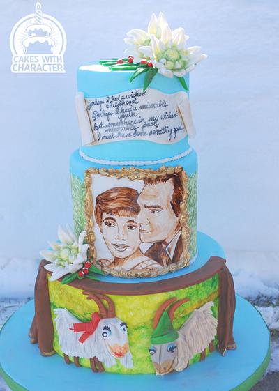 Sound of Music ( the love story of Maria and the Captain) - Cake by Jean A. Schapowal