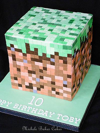 Minecraft Cake - Cake by MicheleBakesCakes