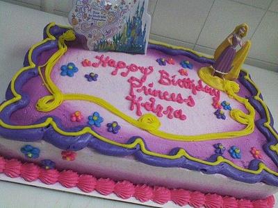 Disney Rapunzel - Cake by cakes by khandra