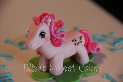 My Little Pony (Gumpaste) - Cake by Elisa's Sweet Cakes