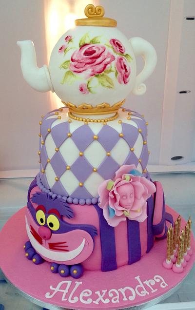  Alice in wonderland - Cake by Galatia