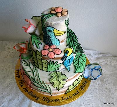 'Icing Smiles' cake for Ulysses' 12th birthday. - Cake by Sweet Dreams by Heba 
