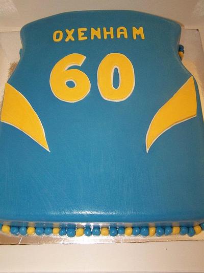 Aussie Football Guernsey - Cake by Cakes and Cupcakes by Anita
