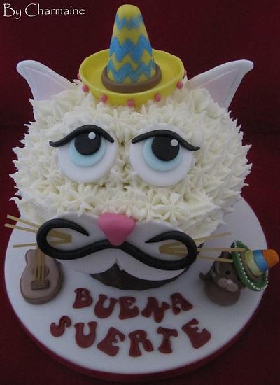 Señor Gato - Giant Cucpake - Cake by Charmaine 