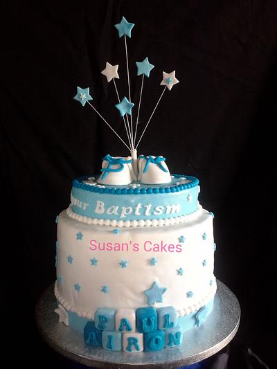 Baby shower cake - Cake by susan's cakes cakes