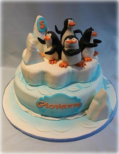 The Penguins of Madagascar - Cake by Sabrina Di Clemente