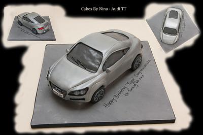 Audi TT - Cake by Cakes by Nina Camberley