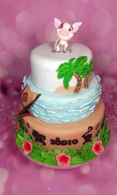 Moana Cake - Vaiana Cake - Cake by suGGar GG