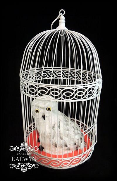 Hedwig from Harry Potter - Cake by Raewyn Read Cake Design