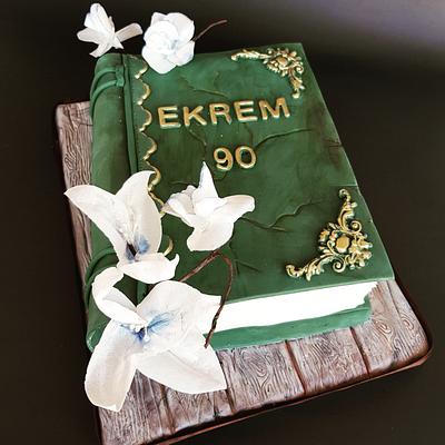 A Book - Cake by Marija