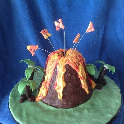 Krakatoa! - Cake by Radhika