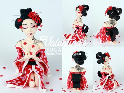 My Geisha  - Cake by Valentina's Sugarland