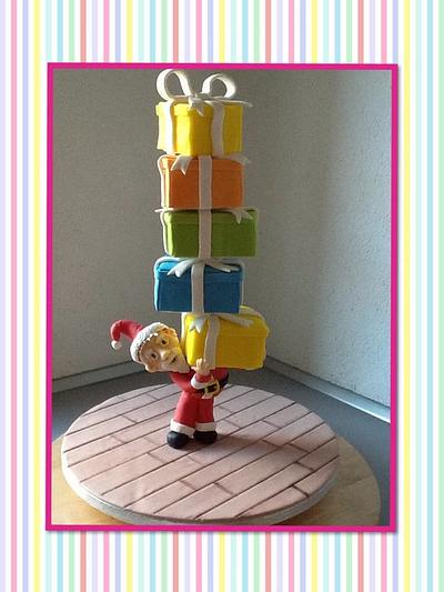 Ho ho ho!!! - Cake by Cinta Barrera