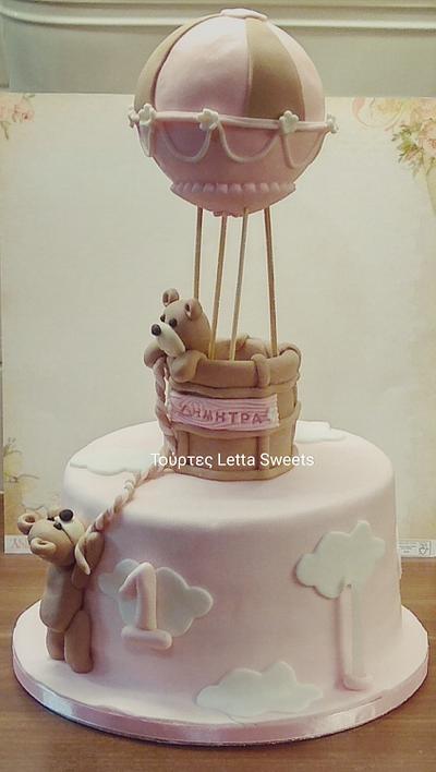 hotairballoon cake  - Cake by Nikoletta Giourga