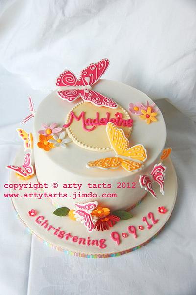 Butterflies - Cake by Eleanor Abraham