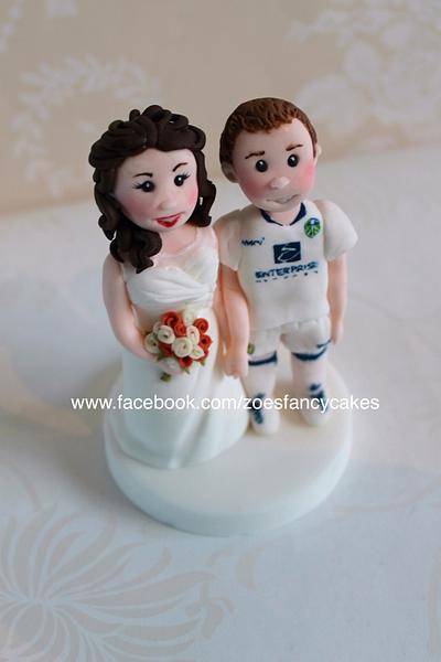 Another bride and groom - Cake by Zoe's Fancy Cakes
