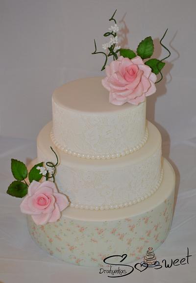 Wedding romance - Cake by Drahunkas