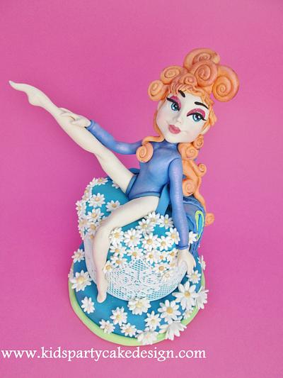 Daisy Dancer - Cake by Maria  Teresa Perez