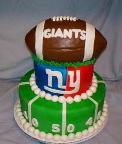 NY Giants Cake - Cake by Angel Rushing