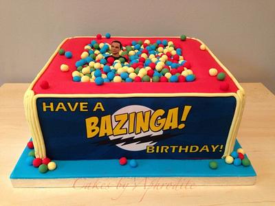 BAZINGA! - Cake by Frances 