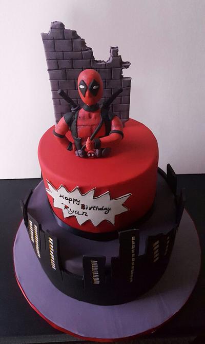 Deadpool craze  - Cake by Garima rawat