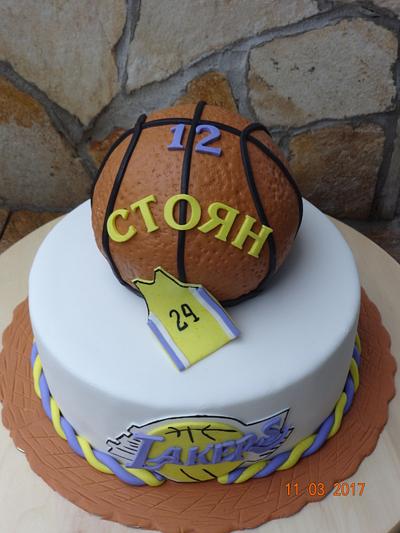 basketball - Cake by mbaltadjieva