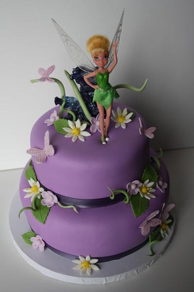 Tinker bell  - Cake by Simplysweetcakes1